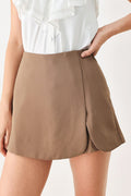 Lovely Afternoon Woven Skort