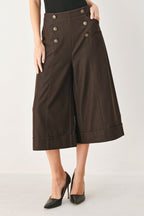 Espresso Muse Culottes Pants