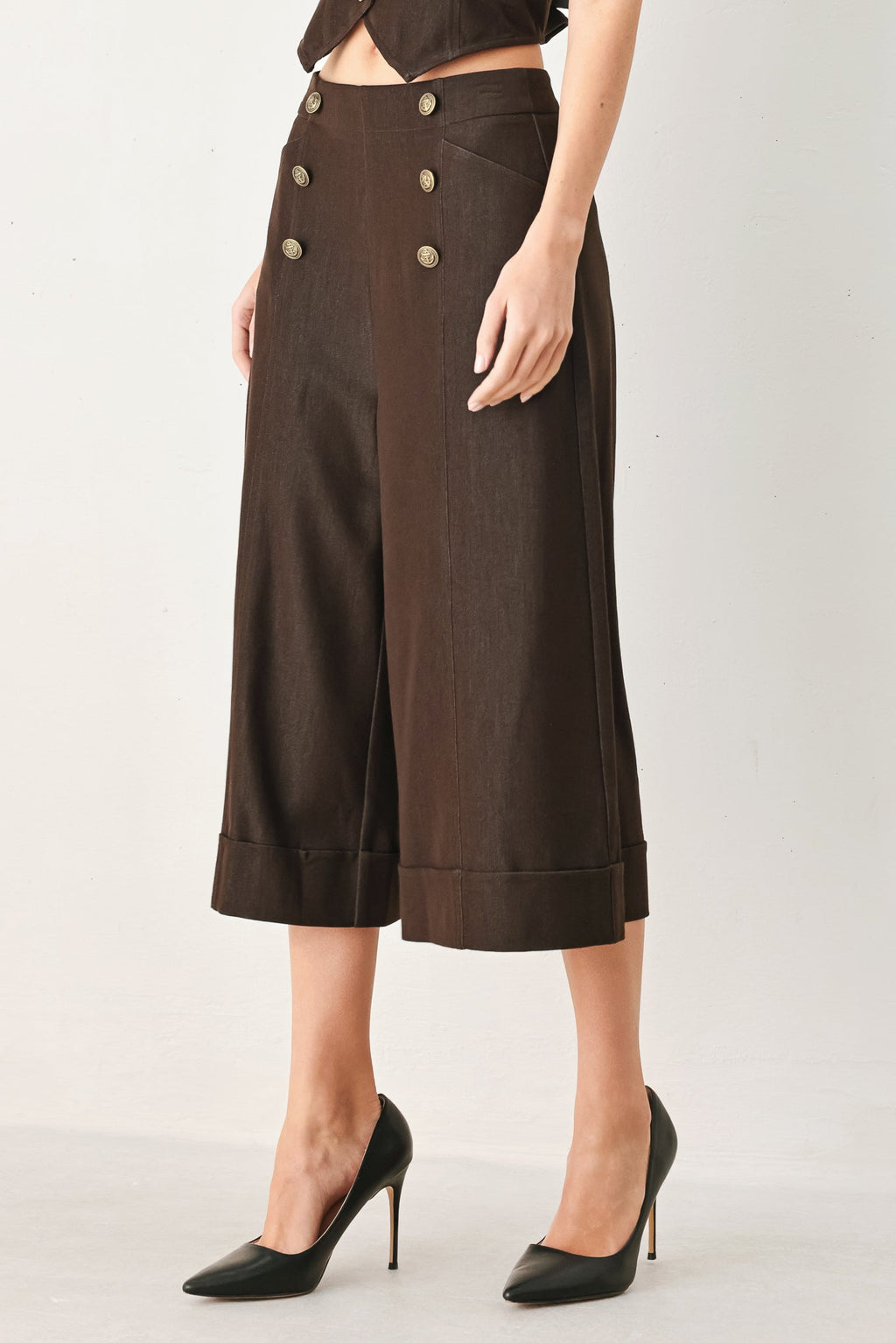 Espresso Muse Culottes Pants