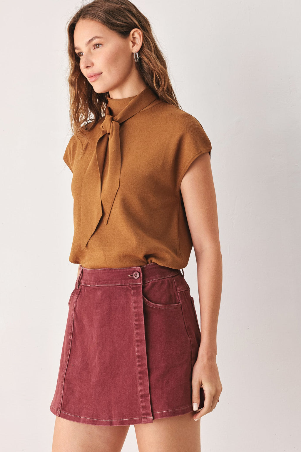 Wild Raspberry Skort