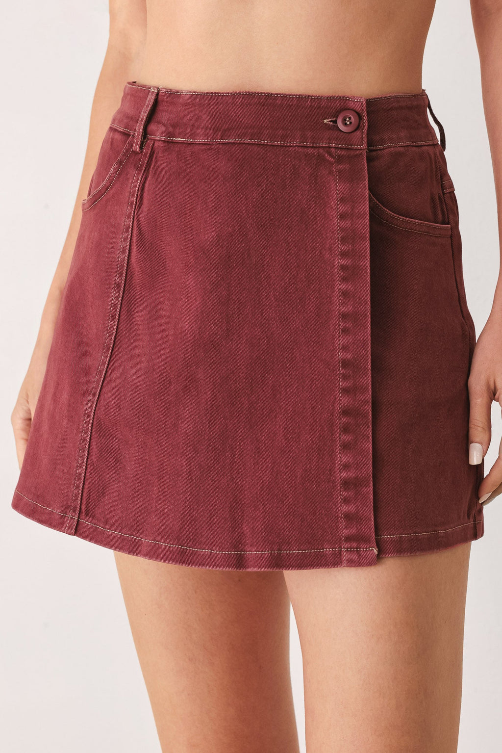 Wild Raspberry Skort