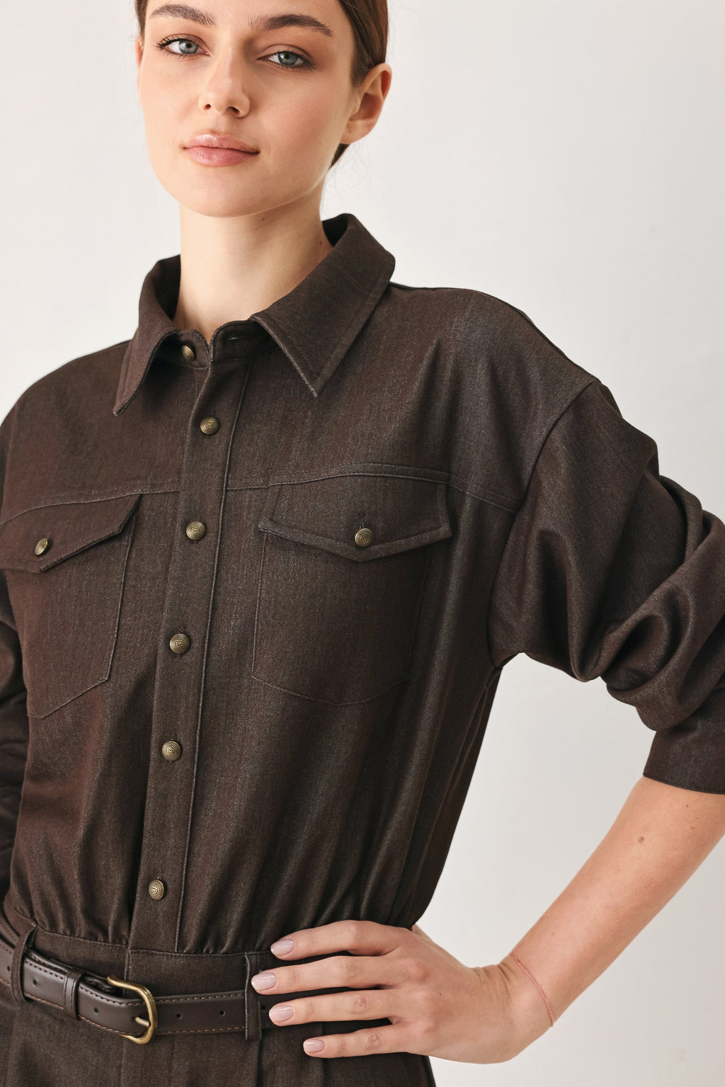 Rich Cocoa Romper