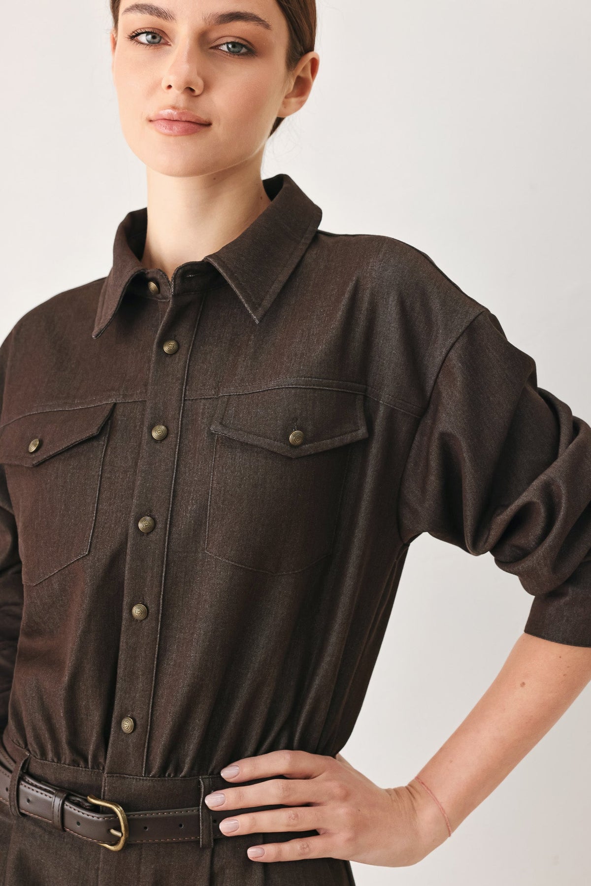 Rich Cocoa Romper