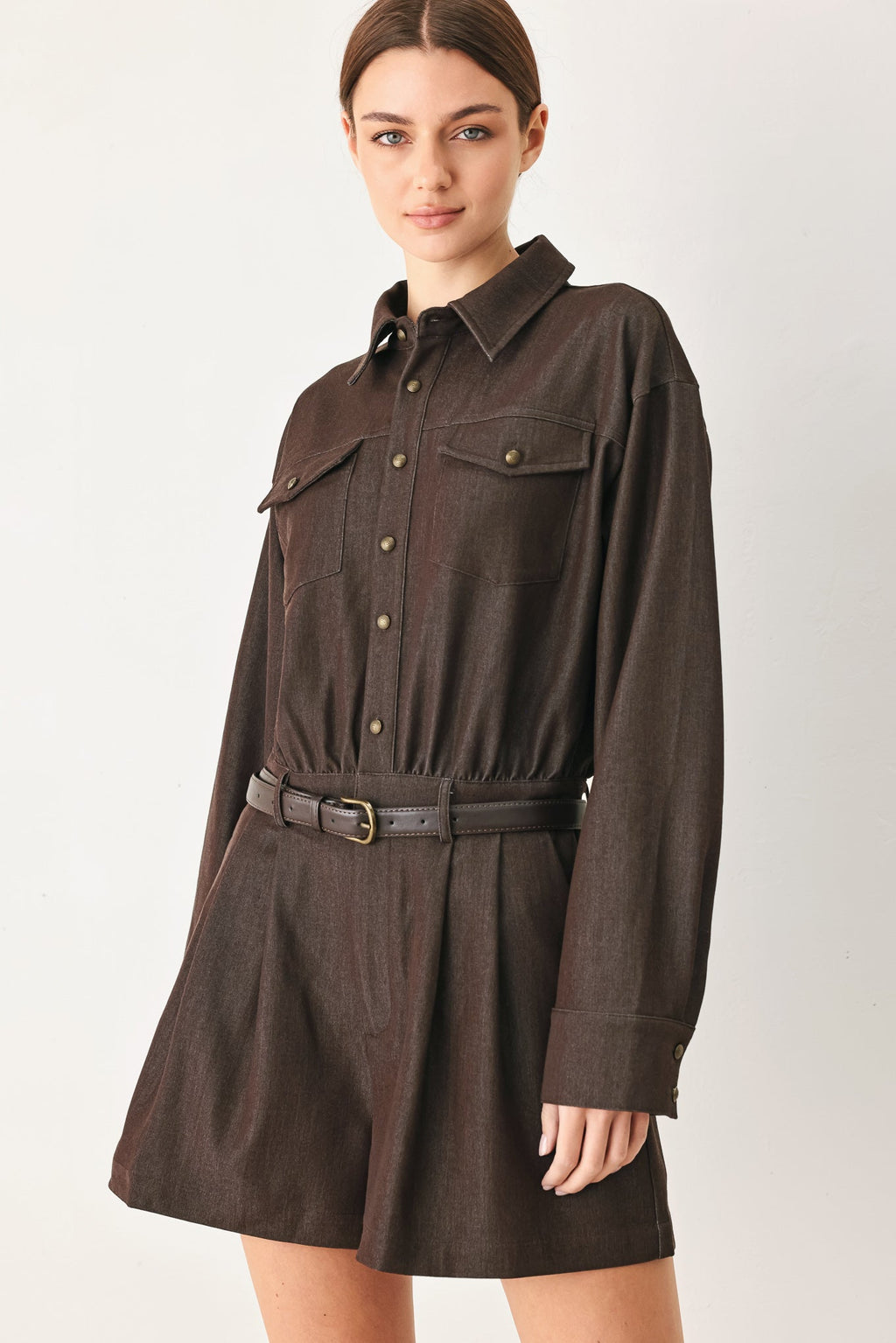 Rich Cocoa Romper