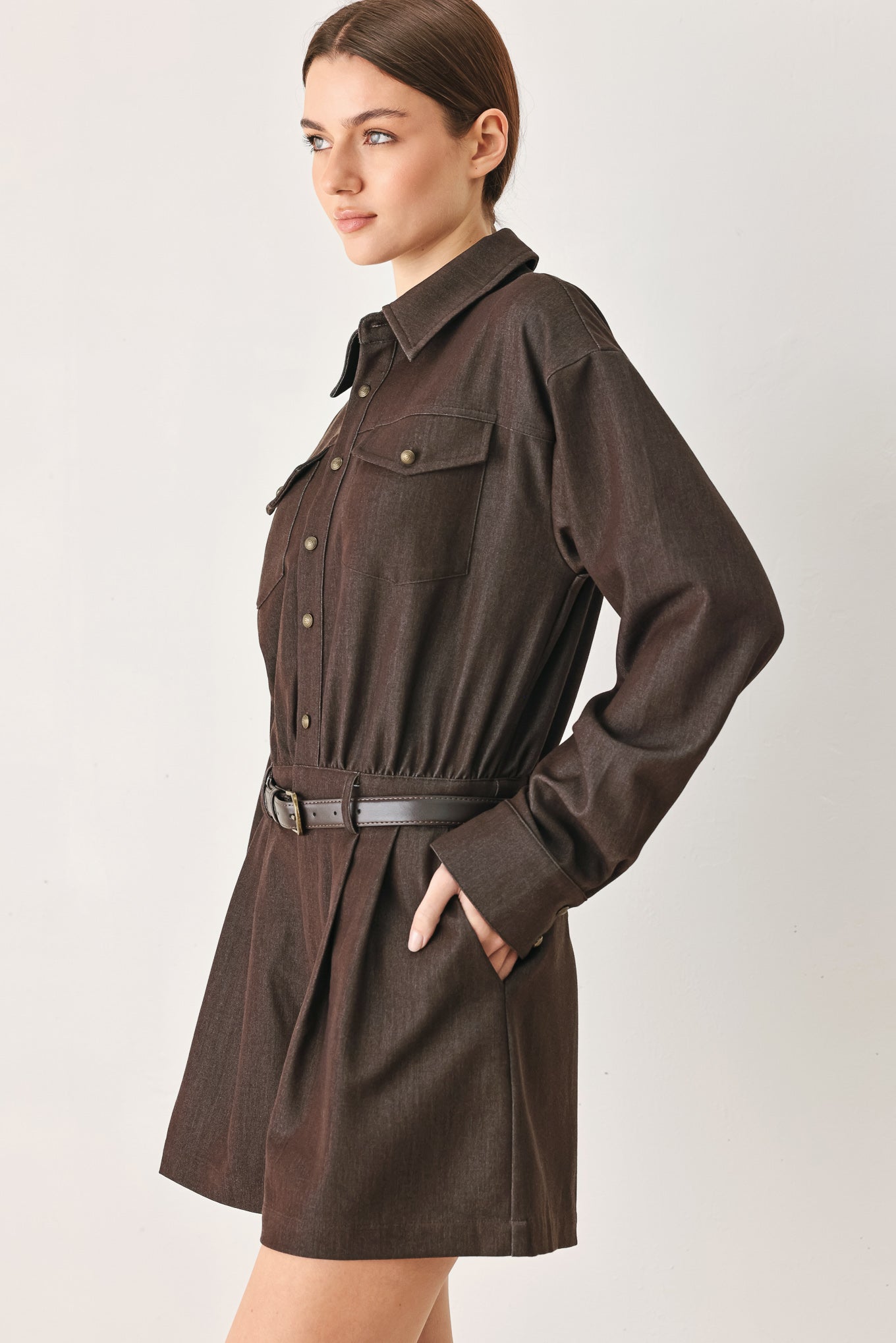 Rich Cocoa Romper