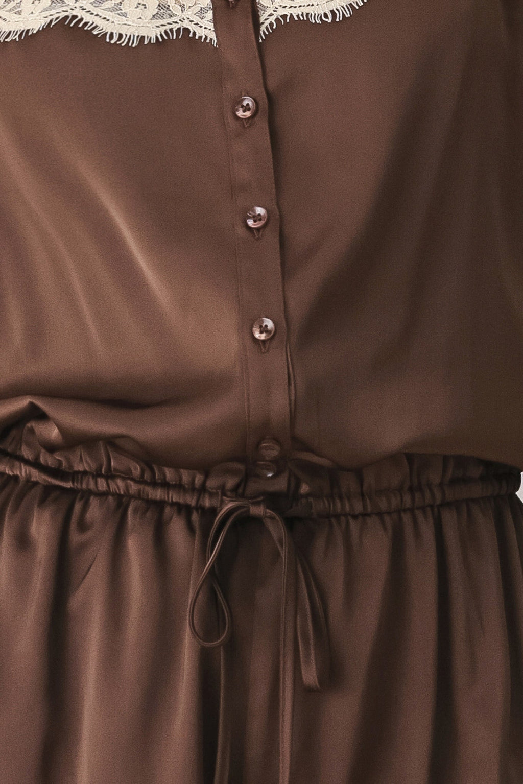Vintage Mocha Romper