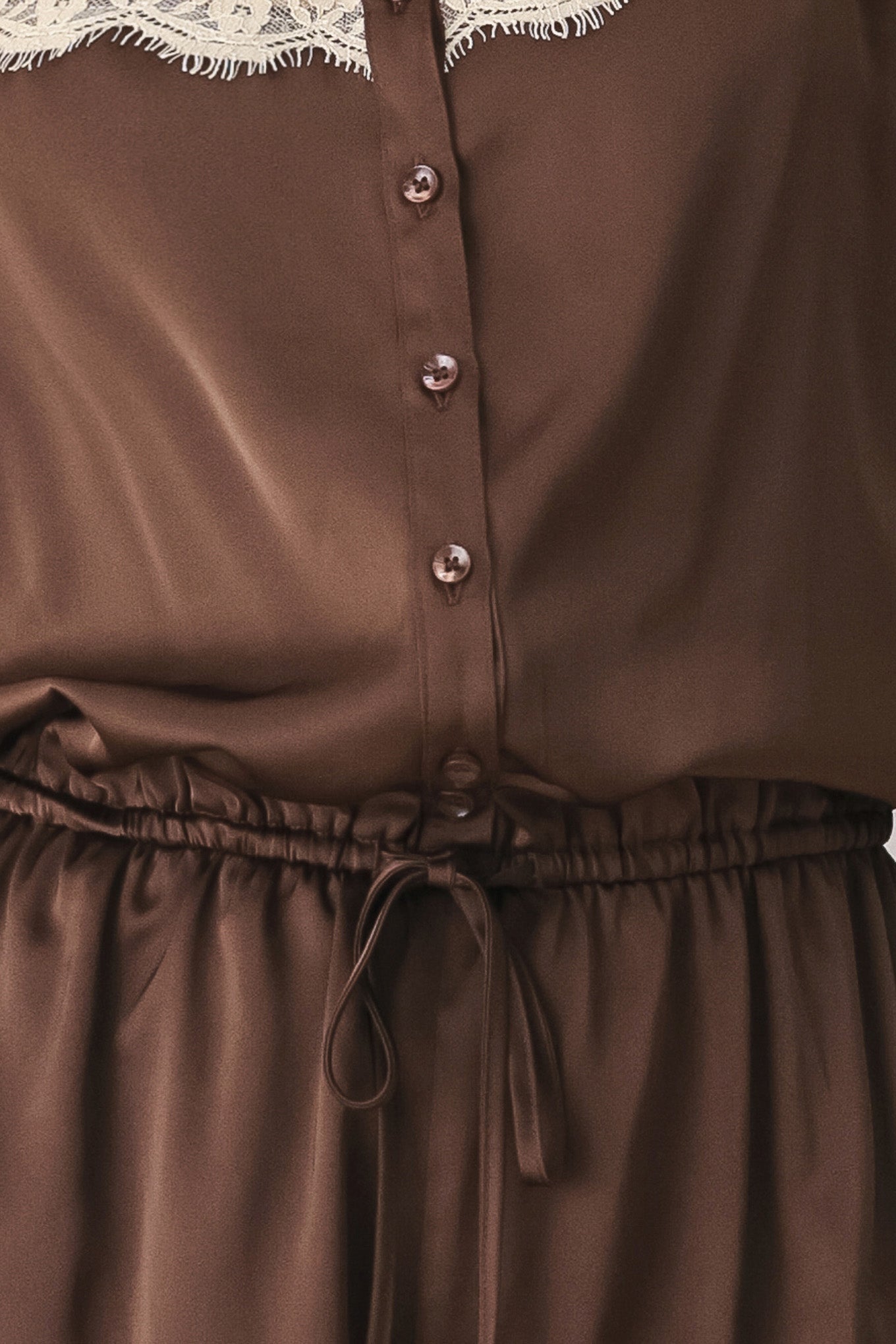 Vintage Mocha Romper