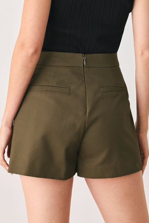 Ranger Green Tailored Skort