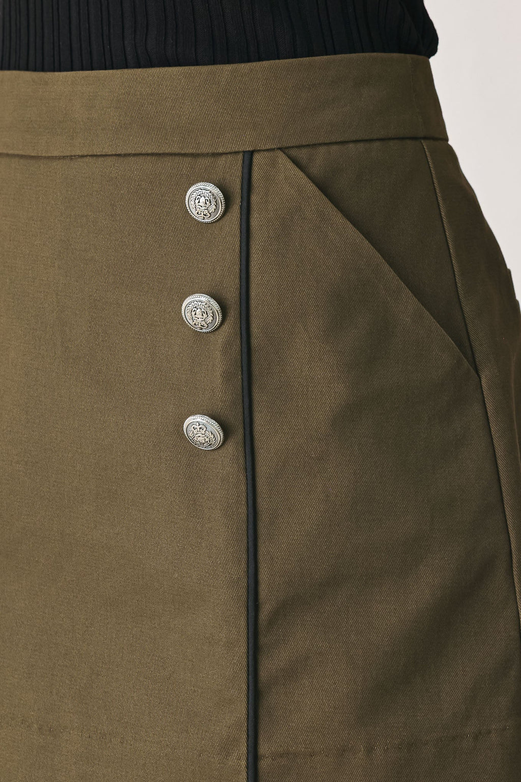 Ranger Green Tailored Skort
