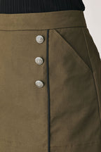 Ranger Green Tailored Skort