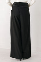 Tux Rebel Black High-Waist Barrel Pants