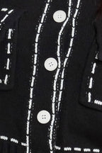 MONO FRAME SWEATER KNIT TOP