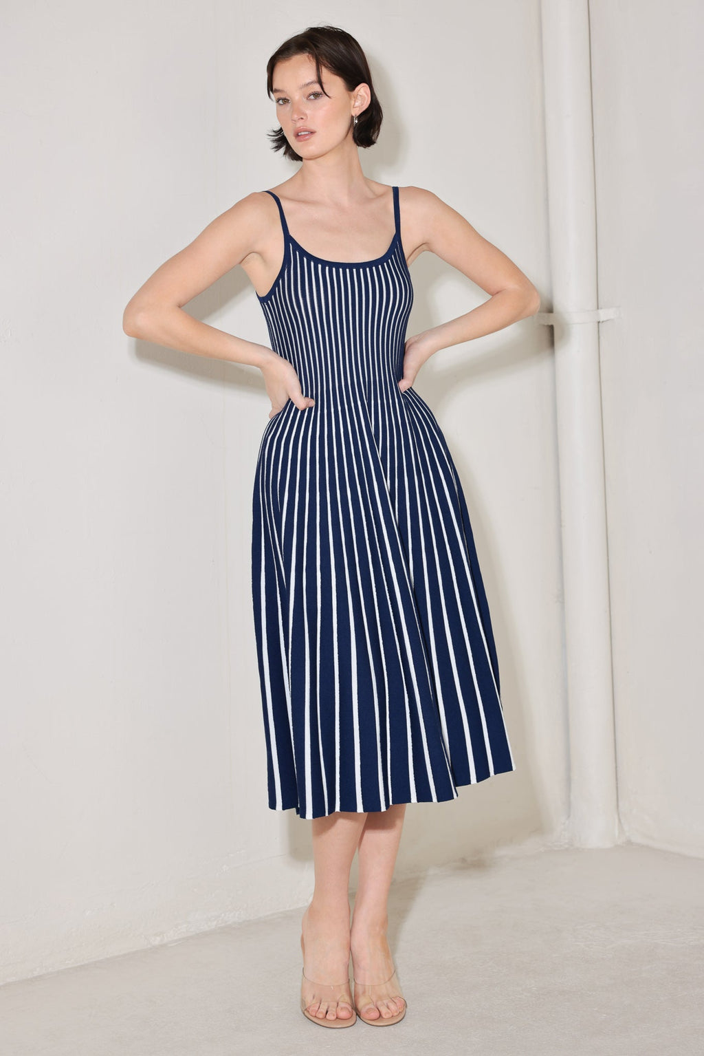 BOARDWALK BEAUTY SWEATER MIDI DRESS