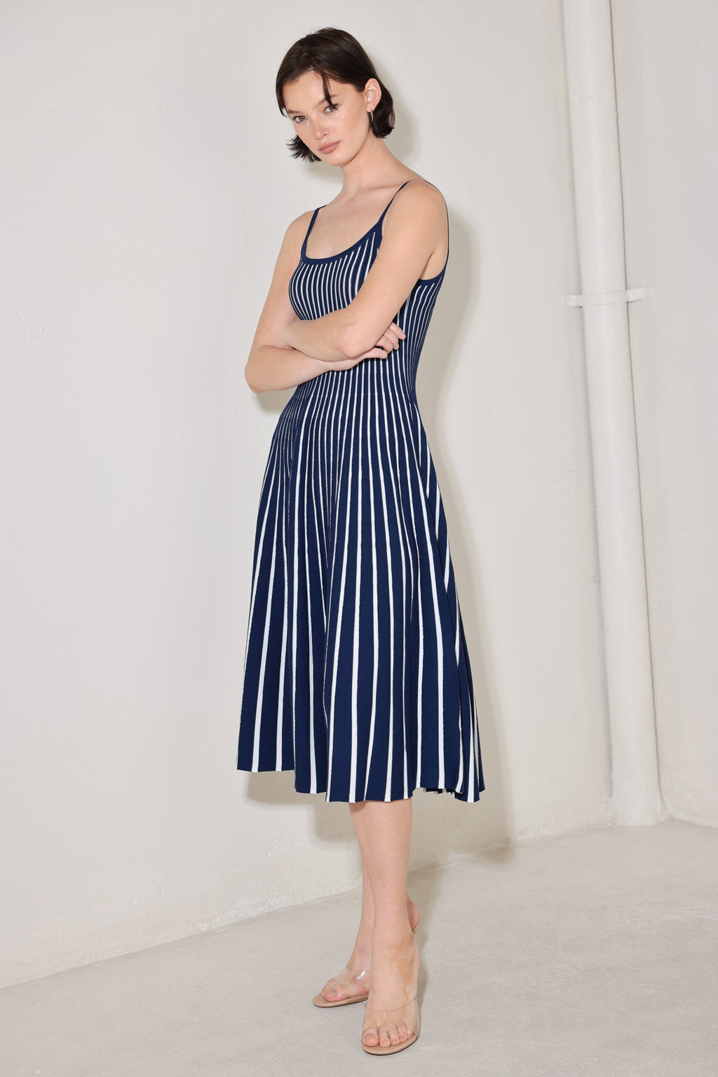 BOARDWALK BEAUTY SWEATER MIDI DRESS