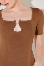 GOLDEN GLOW MOMENT SWEATER TOP