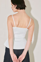 AFTER HOURS ICON SWEATER KNIT CAMI TOP