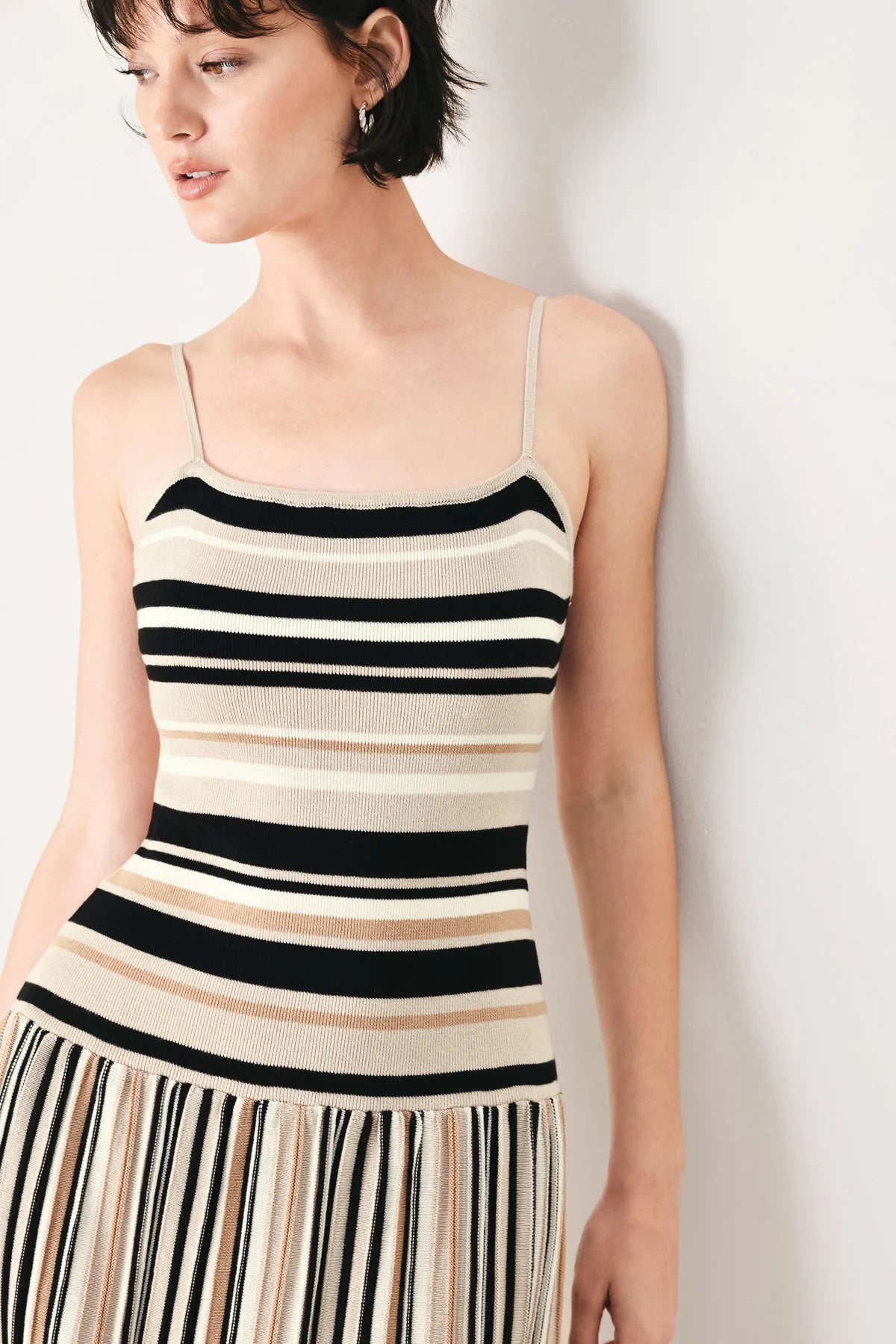 Festival Frequency Sweater Knit Midi Dress