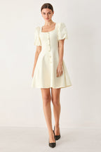 Buttercream Darling Sweater Knit Mini Dress