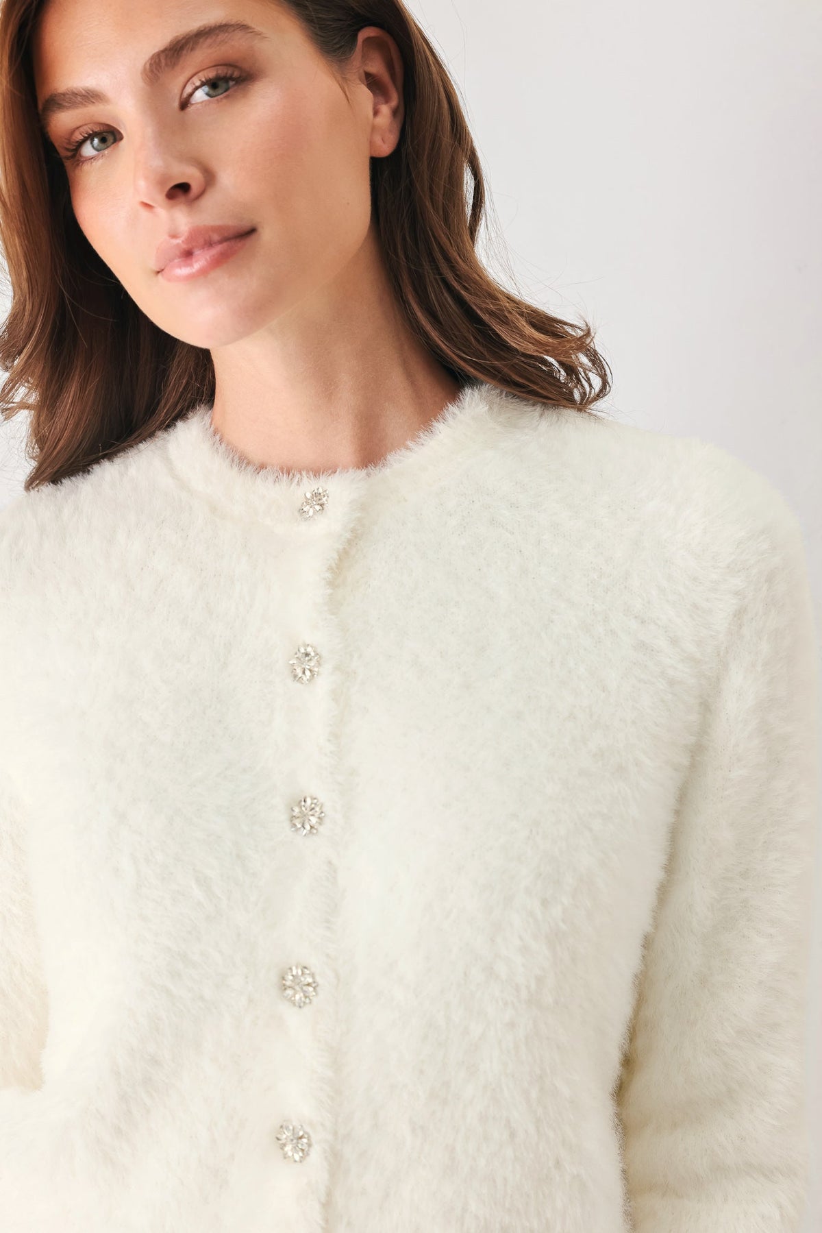 Camel Classic Elbow-Sleeve Cardigan