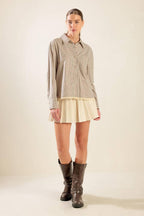 Awaiting Love Woven Top