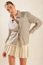 Awaiting Love Woven Top