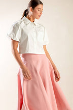 MEET YOU AT THE GARDEN WOVEN TOP