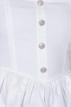 IN THIS MOMENT WHITE WOVEN TOP