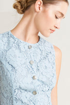 SWEET BUT STRONG WOVEN VEST