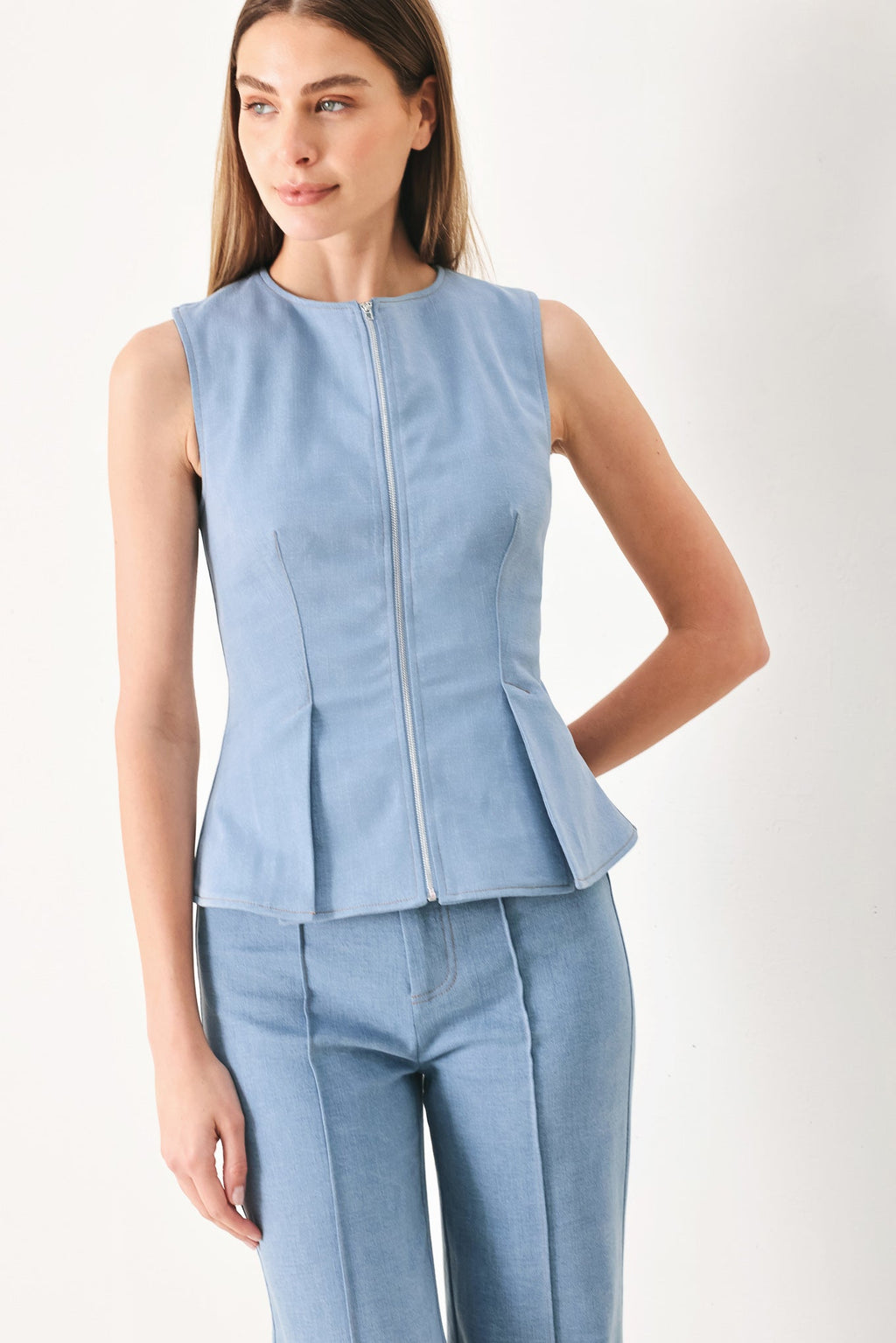 Luna Flare Peplum Top