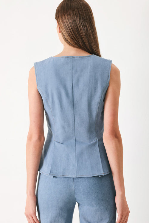 Luna Flare Peplum Top