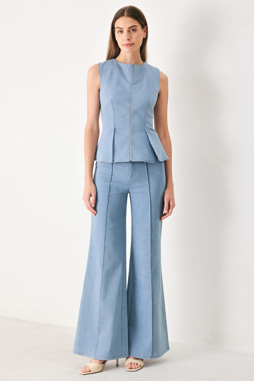 Luna Flare Peplum Top