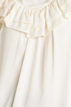 EDWARDIAN WALTZ WOVEN TOP