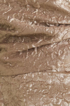 LIQUID GOLD WOVEN TOP