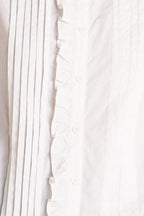 MILK CLOUD WOVEN TOP