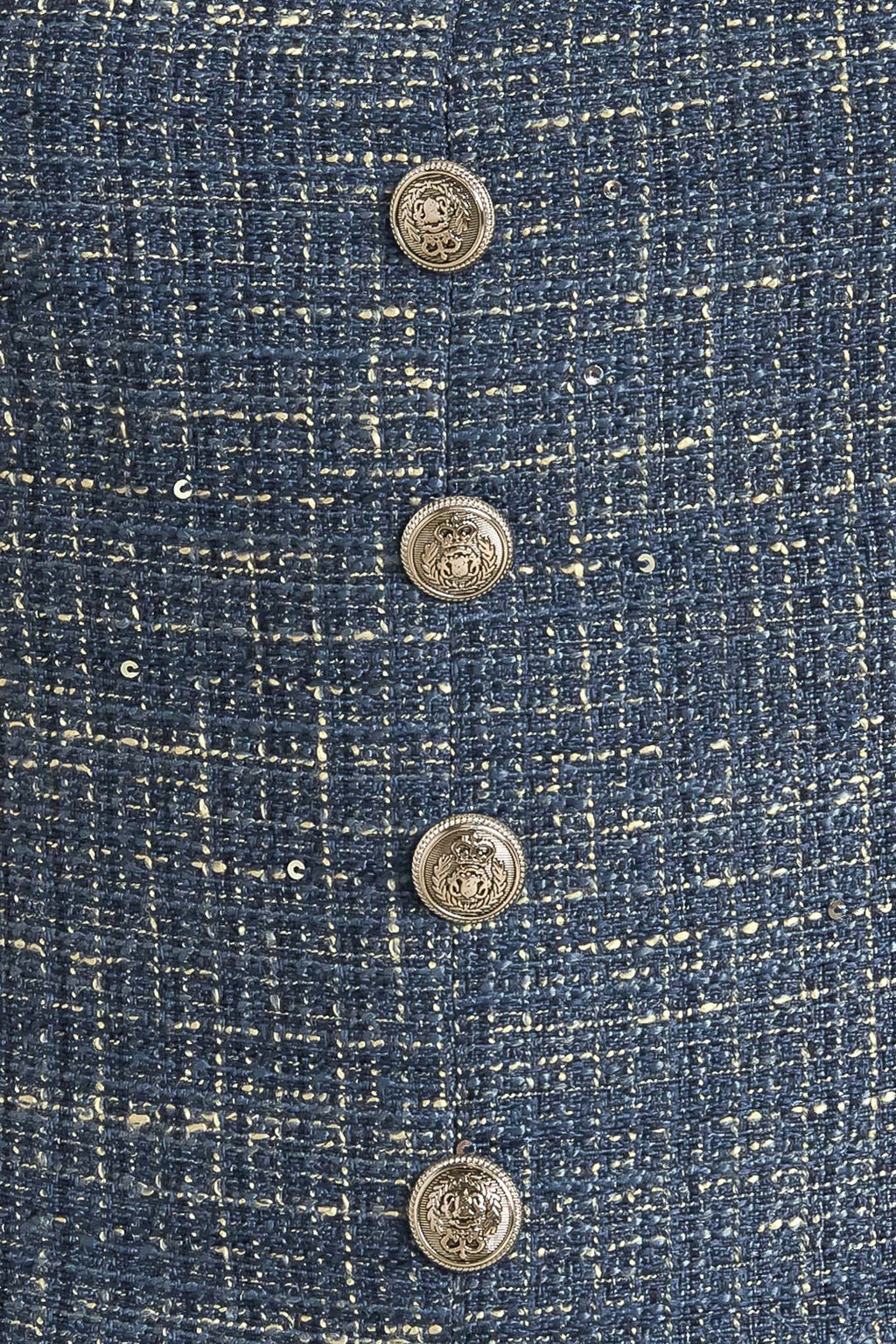 STUDIO FEMME LOOK TWEED TOP