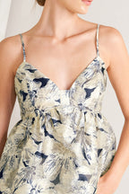 VACATION EDIT WOVEN TOP