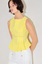 Modern Shape Yellow Top