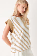 Sunset Mood Stripe Knit Top