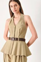 Workday Flow Woven Top