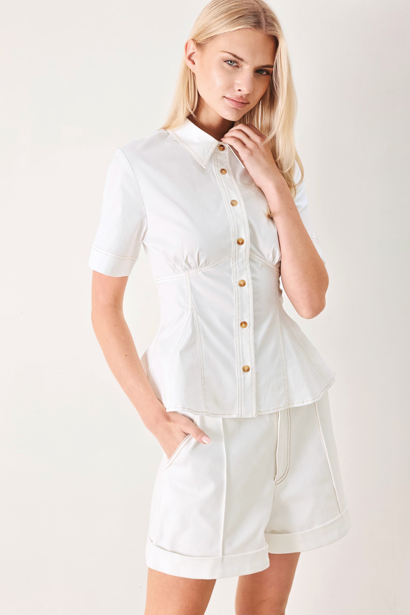 Made for Sunshine Peplum Top