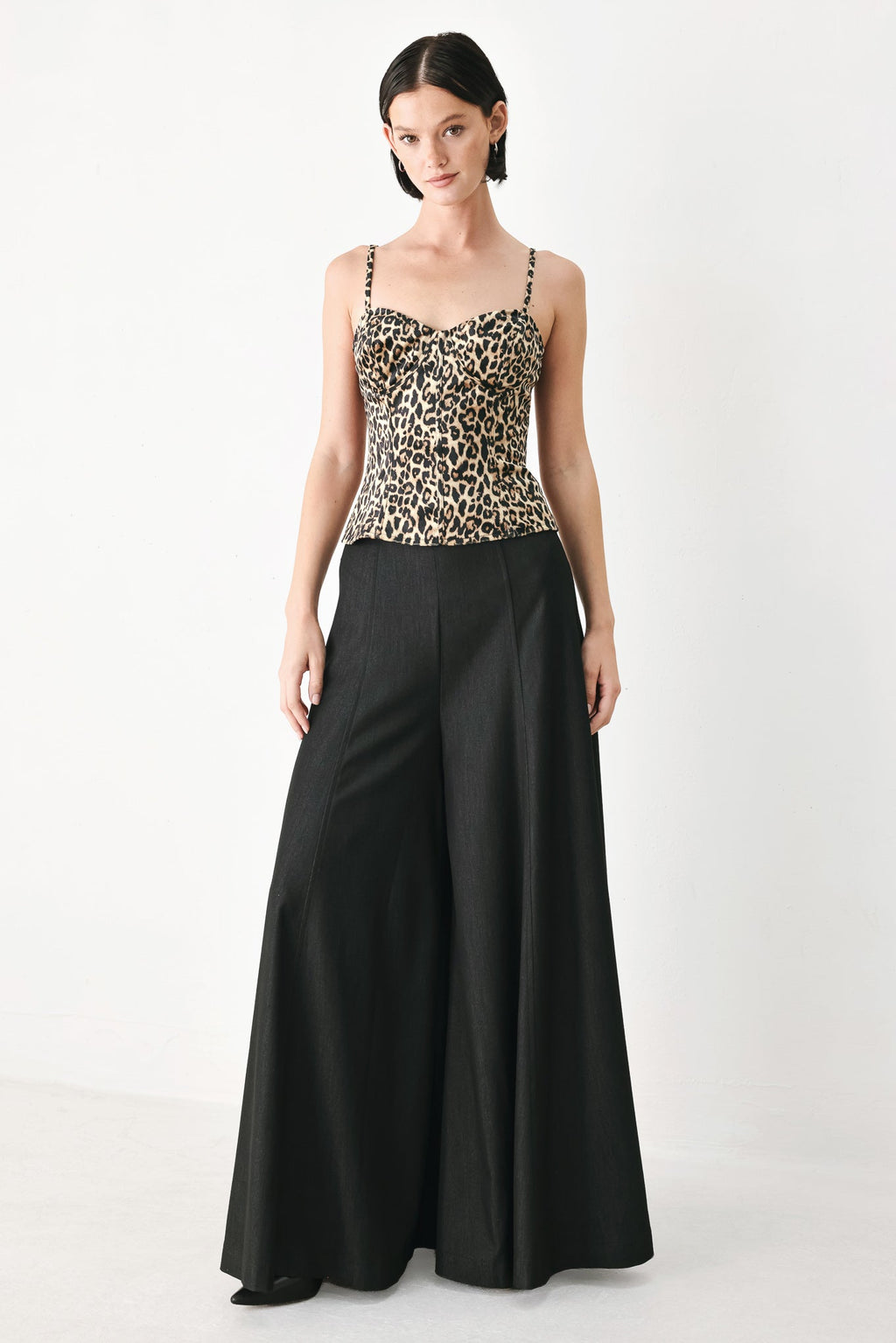 Wild Spot Bustier Top