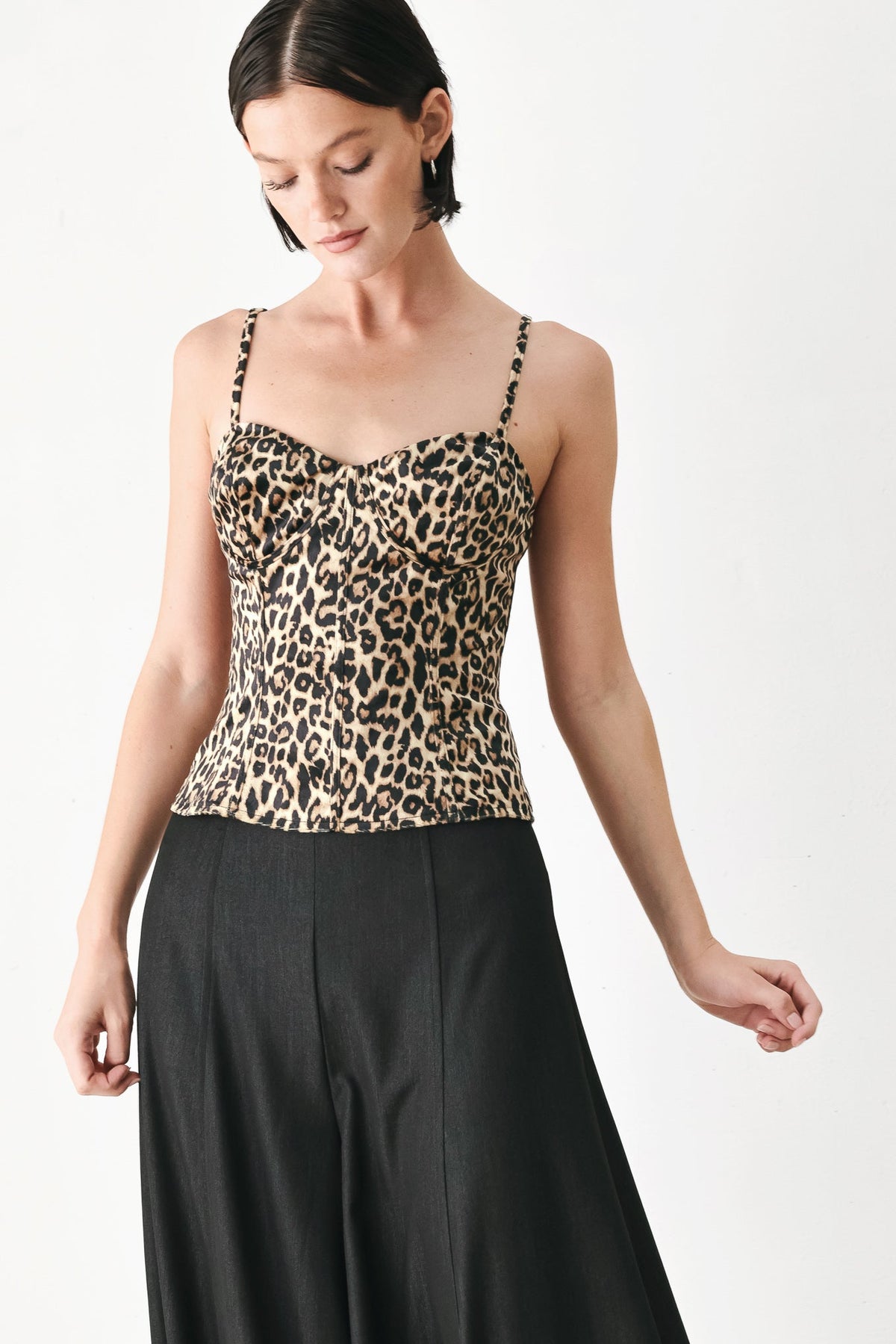 Wild Spot Bustier Top