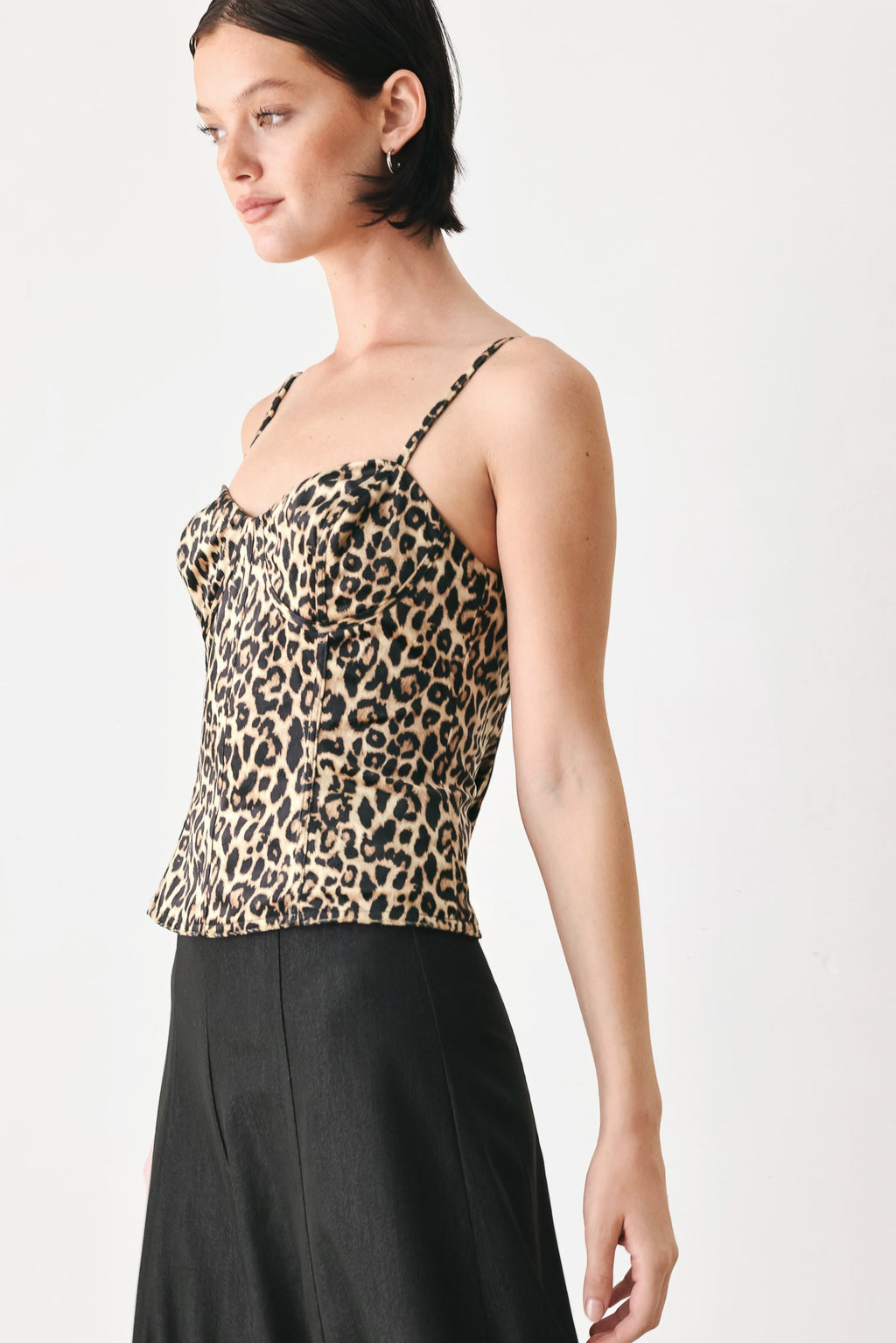 Wild Spot Bustier Top