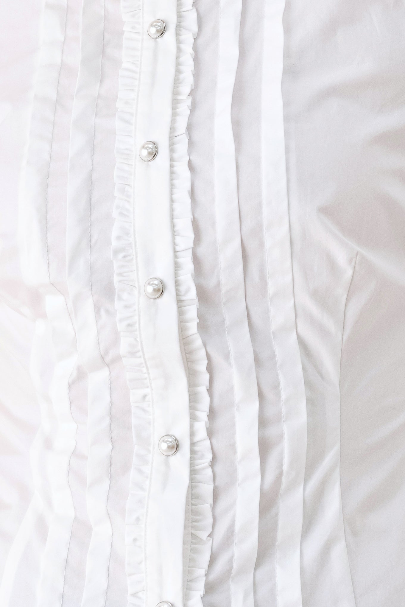 Regency Pintuck Long-Sleeve Top