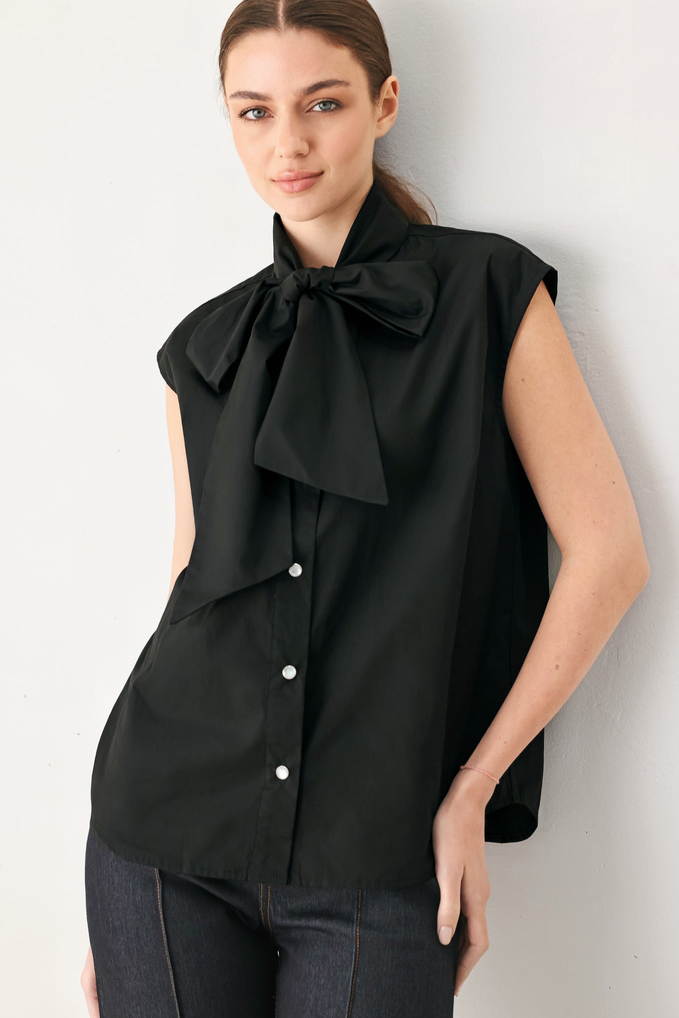 Modern Statement Bow Top