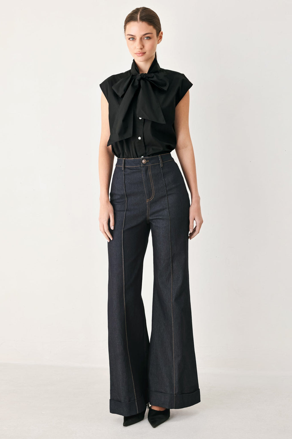 Modern Statement Bow Top