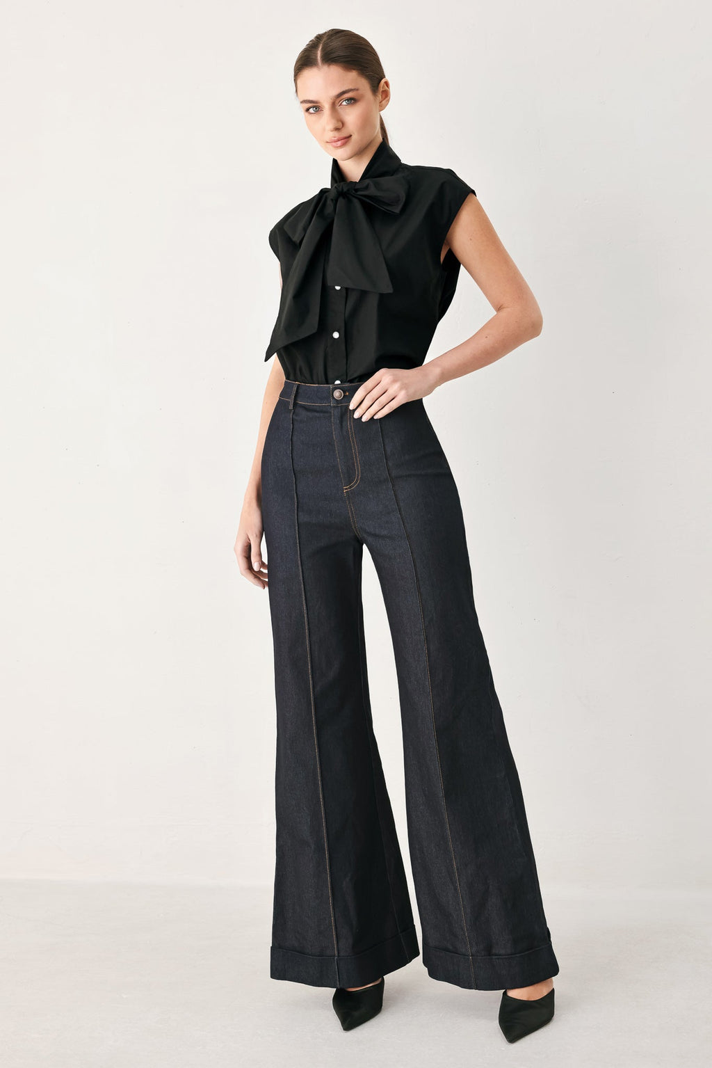Modern Statement Bow Top