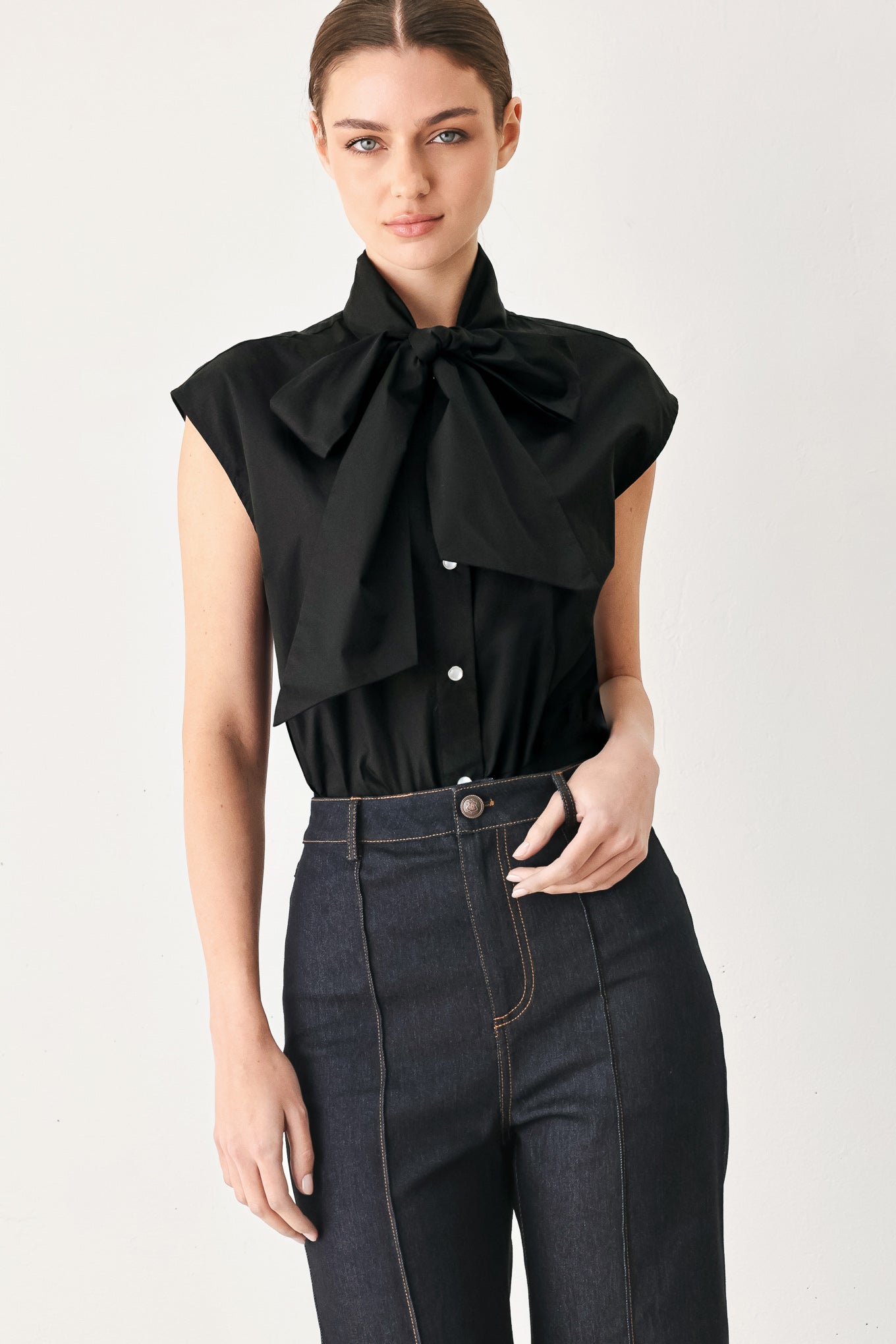 Modern Statement Bow Top