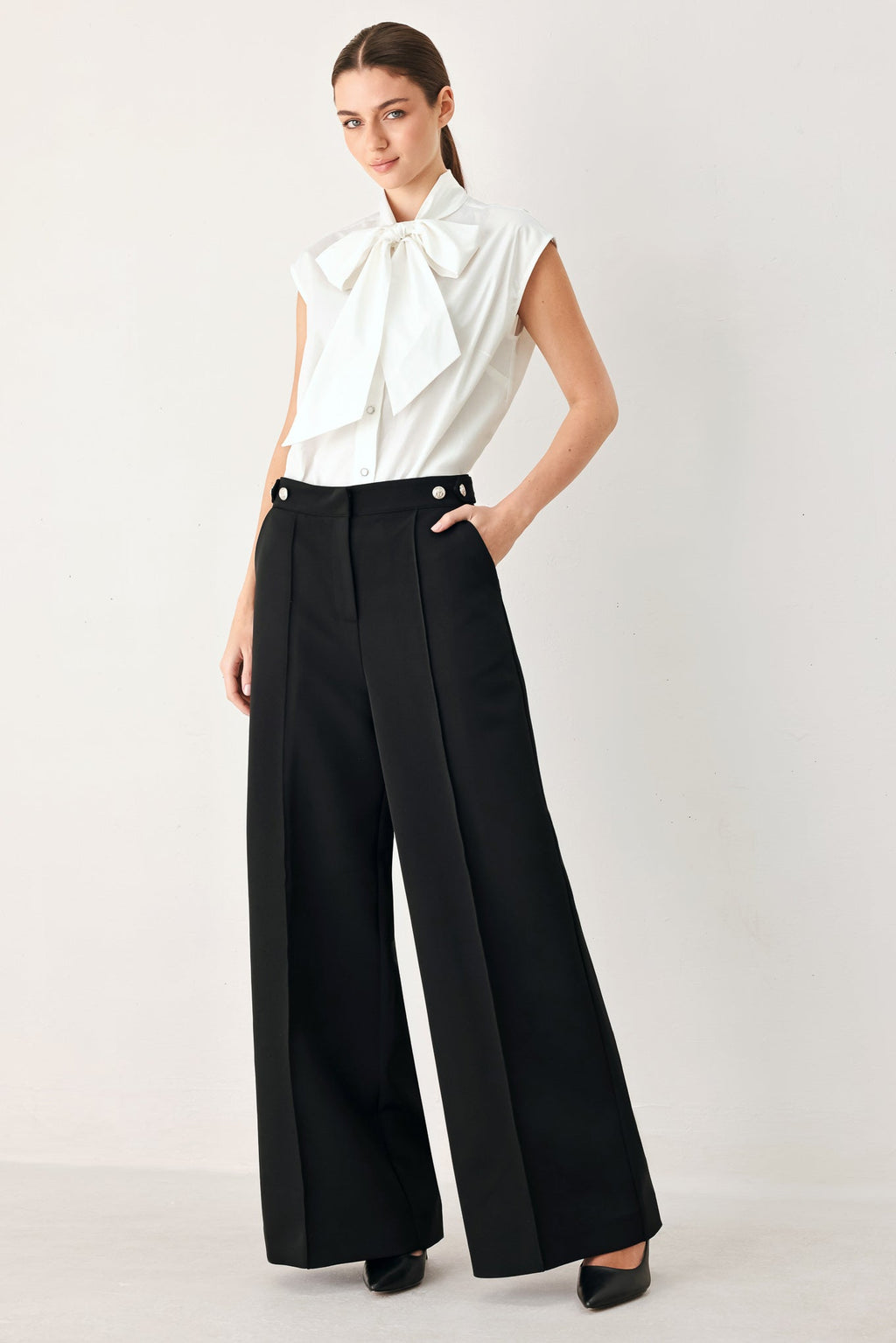 Modern Statement Bow Top