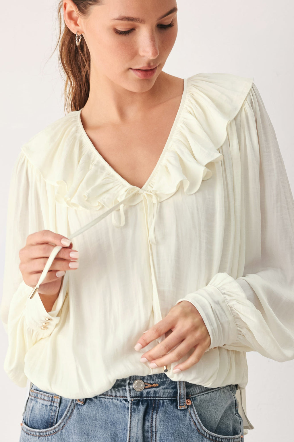 Cloudrift Ivory Top